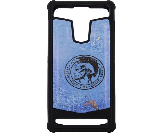 Придбати Чехол-накладка TOTO Universal TPU case with image 4,5" Skinhead Blue, image , характеристики, відгуки