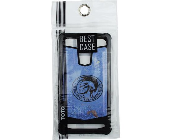 Придбати Чехол-накладка TOTO Universal TPU case with image 4,5" Skinhead Blue, image , зображення 2, характеристики, відгуки