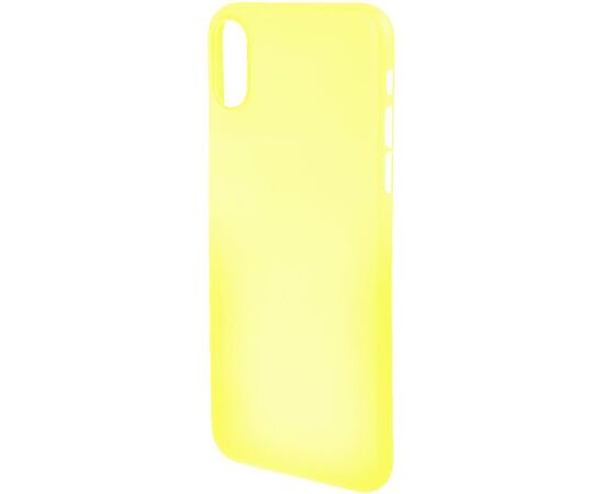 Придбати Чехол-накладка TOTO Ultra slim PP case iPhone X Yellow, image , характеристики, відгуки