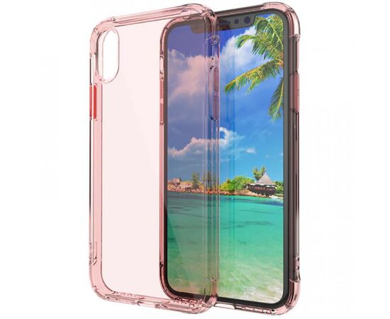 Придбати Чехол-накладка TOTO TPU+PC colorful case iPhone X Rose Gold, image , характеристики, відгуки