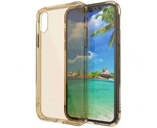 Купить Чехол-накладка TOTO TPU+PC colorful case iPhone X Gold, фото , характеристики, отзывы