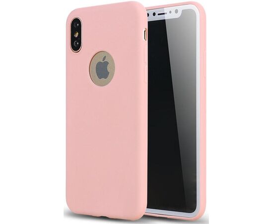 Купить Чехол-накладка TOTO Matte colorful TPU case iPhone X Pink, фото , характеристики, отзывы