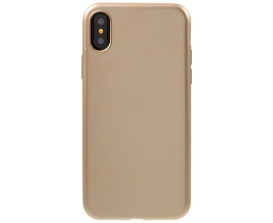 Купить Чехол-накладка TOTO Full covered rubberized PC case iPhone X Gold, фото , характеристики, отзывы