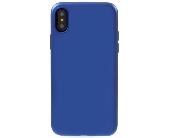 Купить Чехол-накладка TOTO Full covered rubberized PC case iPhone X Blue, фото , характеристики, отзывы