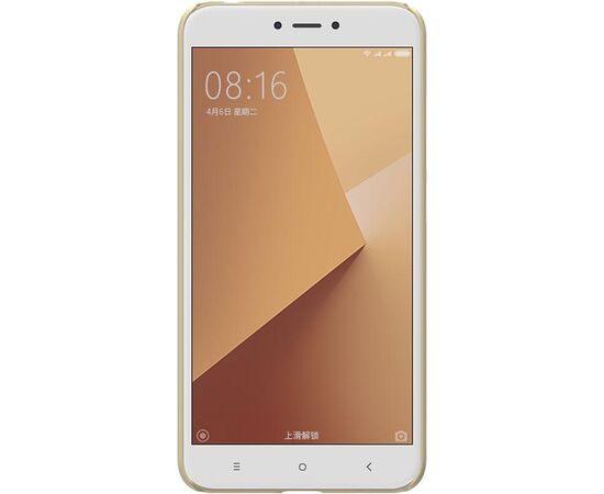 Придбати Чехол-накладка Nillkin Super Frosted Shield Xiaomi Redmi Note 5A Gold, image , характеристики, відгуки