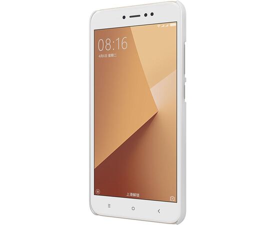 Придбати Чехол-накладка Nillkin Super Frosted Shield Xiaomi Redmi Note 5A Prime White, image , зображення 3, характеристики, відгуки