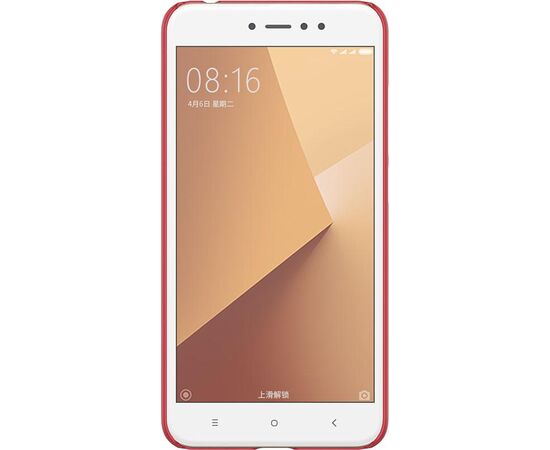 Придбати Чехол-накладка Nillkin Super Frosted Shield Xiaomi Redmi Note 5A Prime Red, image , зображення 2, характеристики, відгуки