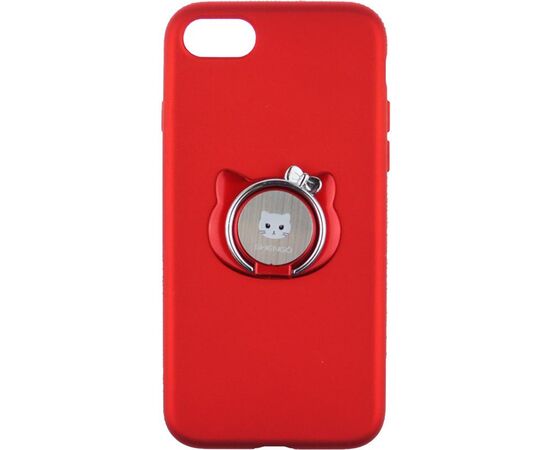 Придбати Чехол-накладка SHENGO Soft-touch holder TPU Case iPhone 7 Red, image , зображення 2, характеристики, відгуки