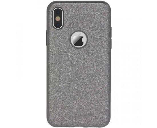 Купить Чехол-накладка Usams Case-Bling Series iPhone X Black, фото , характеристики, отзывы