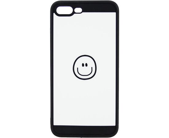 Придбати Чехол-накладка TOTO TPU Cartoon Case IPhone 7 Plus/8 Plus Smile Black, image , зображення 2, характеристики, відгуки