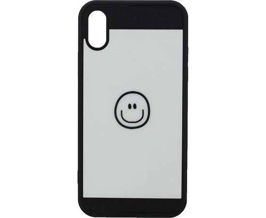 Придбати Чехол-накладка TOTO TPU Cartoon Case IPhone X Smile Black, image , зображення 2, характеристики, відгуки