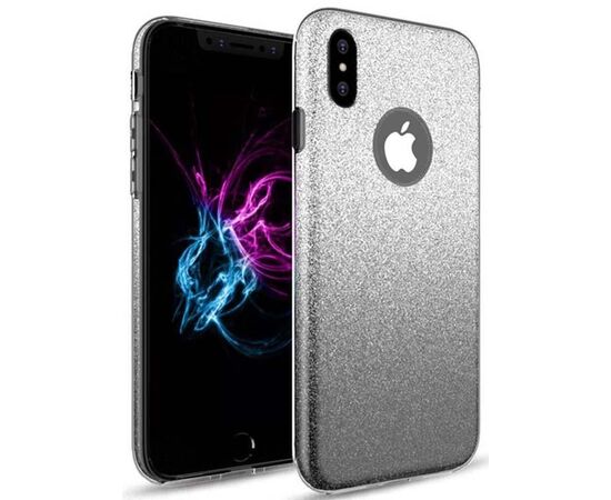 Придбати Чехол-накладка TOTO TPU Shine Case Gradient iPhone X/Xs Black, image , характеристики, відгуки