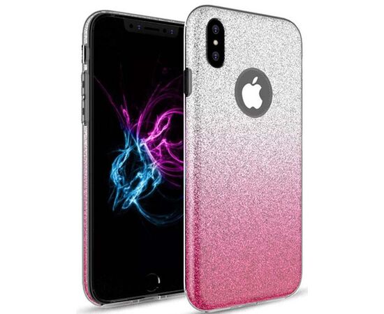 Придбати Чехол-накладка TOTO TPU Shine Case Gradient iPhone X/Xs Pink, image , характеристики, відгуки