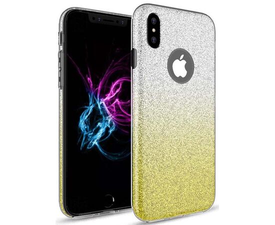 Придбати Чехол-накладка TOTO TPU Shine Case Gradient iPhone X/Xs Yellow, image , характеристики, відгуки