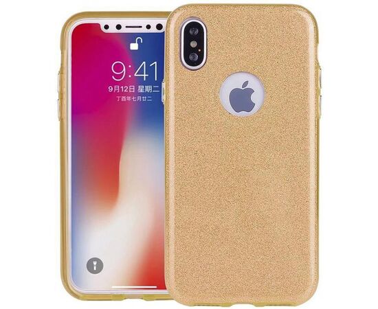 Придбати Чехол-накладка TOTO TPU Shine Case iPhone X Gold, image , характеристики, відгуки