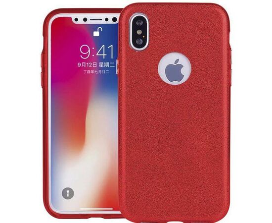 Придбати Чехол-накладка TOTO TPU Shine Case iPhone X Red, image , характеристики, відгуки