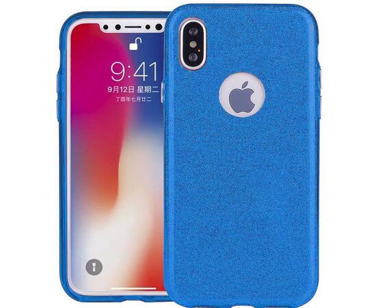 Придбати Чехол-накладка TOTO TPU Shine Case iPhone X Blue, image , характеристики, відгуки