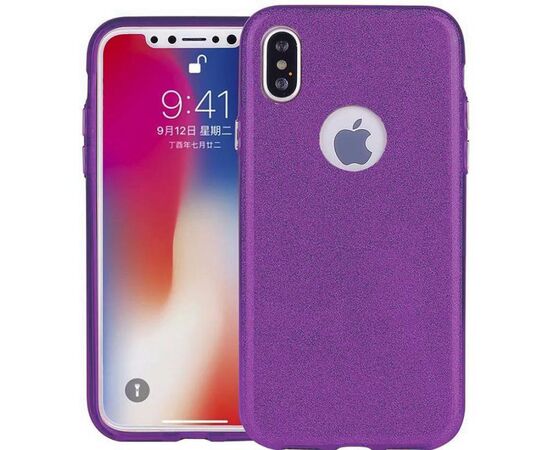 Придбати Чехол-накладка TOTO TPU Shine Case iPhone X Purple, image , характеристики, відгуки