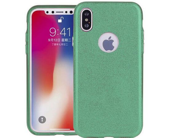 Придбати Чехол-накладка TOTO TPU Shine Case iPhone X Green, image , характеристики, відгуки