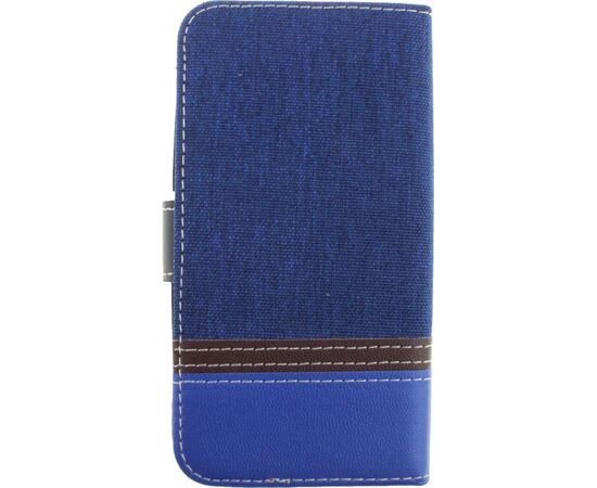 Придбати Чехол-книжка TOTO Book Universal cover Picture transformer with window 4.0'-4.5' Denim, image , зображення 3, характеристики, відгуки