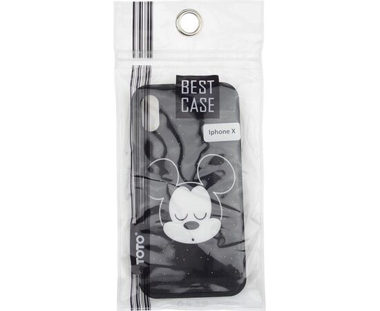 Придбати Чехол-накладка TOTO TPU Cartoon Case IPhone X Mickey Mouse Black, image , характеристики, відгуки