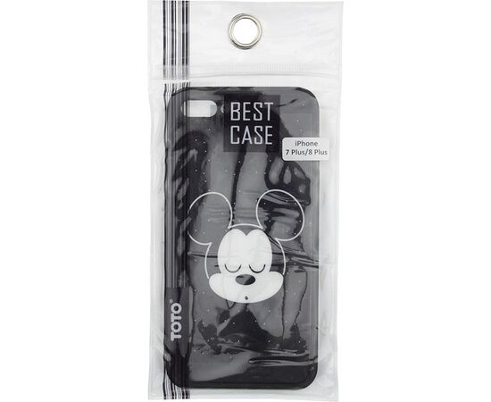 Придбати Чехол-накладка TOTO TPU Cartoon Case IPhone 7 Plus/8 Plus Mickey Mouse Black, image , характеристики, відгуки