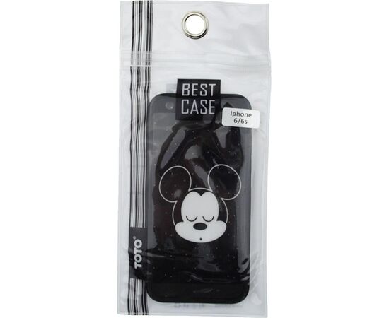 Придбати Чехол-накладка TOTO TPU Cartoon Case IPhone 6 Plus/6S Plus Mickey Mouse Black, image , характеристики, відгуки