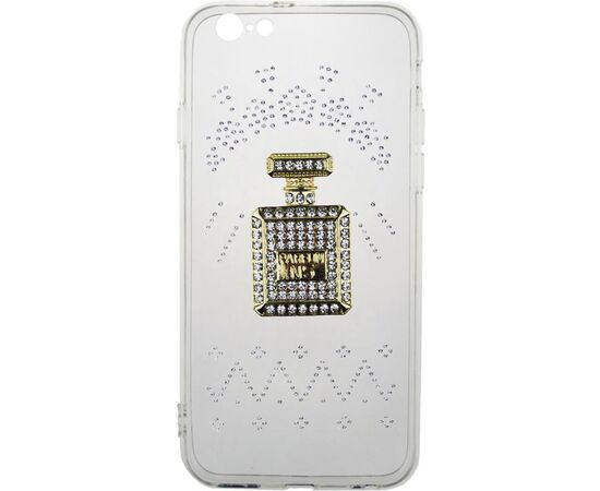 Купить Чехол-накладка TOTO TPU case with stones iPhone 6/6S Perfume Transparent, фото , изображение 2, характеристики, отзывы