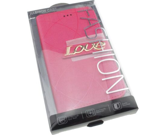 Купить Чехол-книжка TOTO Book Universal cover Love 4.5'-5.0' Hot Pink, фото , характеристики, отзывы