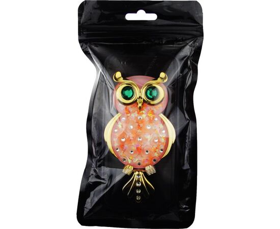 Придбати Чехол-накладка TOTO TPU Case Decorative Stones IPhone 5/5S/SE Owl Black, image , характеристики, відгуки