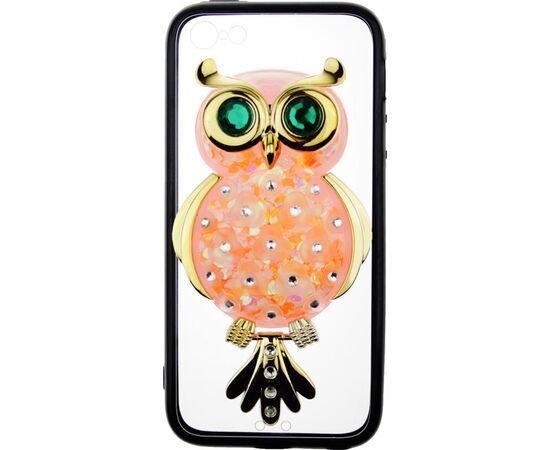 Придбати Чехол-накладка TOTO TPU Case Decorative Stones IPhone 5/5S/SE Owl Black, image , зображення 2, характеристики, відгуки