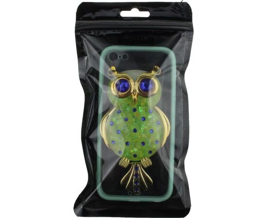 Купить Чехол-накладка TOTO TPU Case Decorative Stones IPhone 5/5S/SE Owl Green, фото , характеристики, отзывы