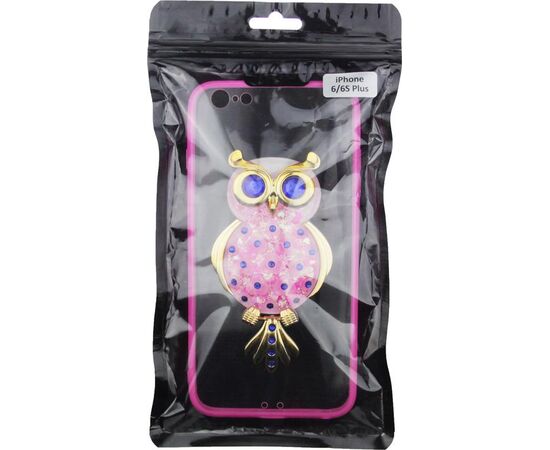 Придбати Чехол-накладка TOTO TPU Case Decorative Stones IPhone 6 Plus/6S Plus Owl Pink, image , характеристики, відгуки