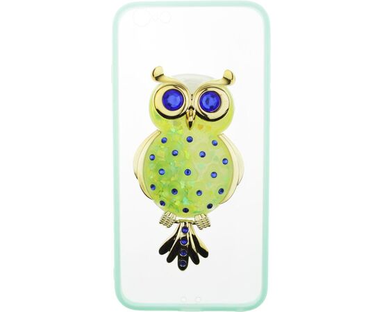 Придбати Чехол-накладка TOTO TPU Case Decorative Stones IPhone 6 Plus/6S Plus Owl Green, image , зображення 2, характеристики, відгуки