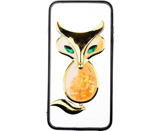 Купить Чехол-накладка TOTO TPU Case Decorative Stones IPhone 6 Plus/6S Plus A Fox Black, фото , изображение 2, характеристики, отзывы