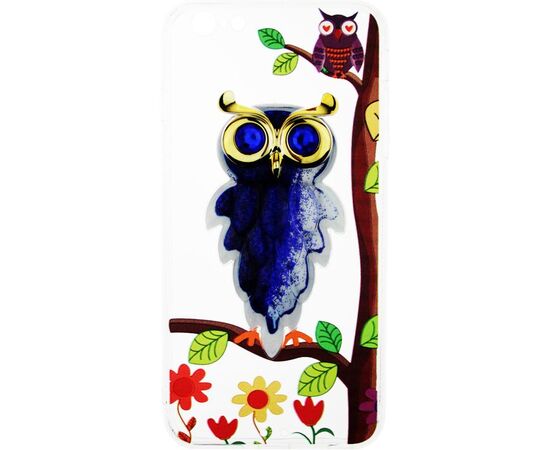 Придбати Чехол-накладка TOTO TPU Case Decorative Stones IPhone 6 Plus/6S Plus Owls Purple, image , зображення 2, характеристики, відгуки