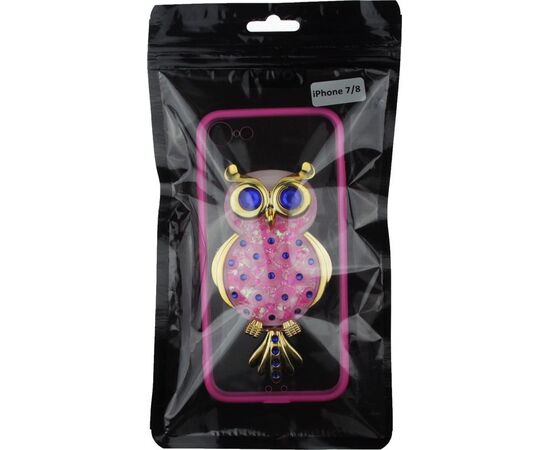 Купить Чехол-накладка TOTO TPU Case Decorative Stones iPhone 7/8/SE 2020 Owl Pink, фото , характеристики, отзывы