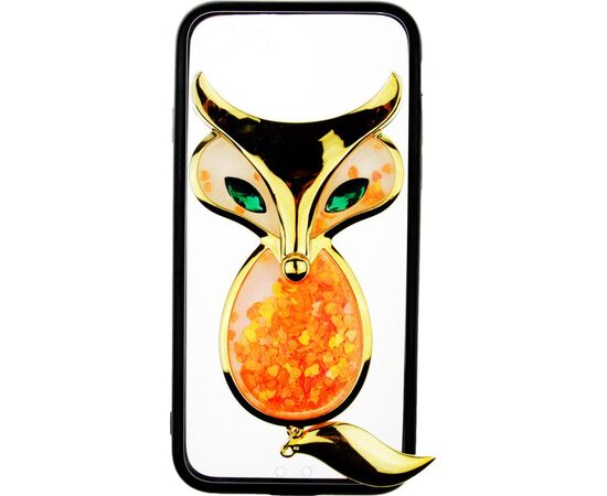 Придбати Чехол-накладка TOTO TPU Case Decorative Stones iPhone 7/8/SE 2020 A Fox Black, image , зображення 2, характеристики, відгуки