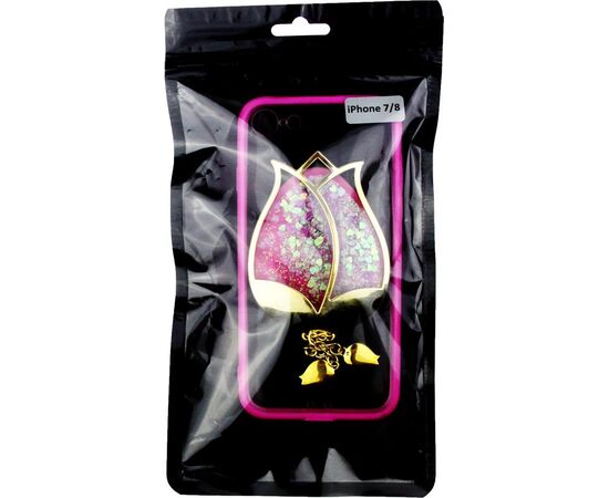 Придбати Чехол-накладка TOTO TPU Case Decorative Stones iPhone 7/8/SE 2020 Rose Flower Pink, image , характеристики, відгуки