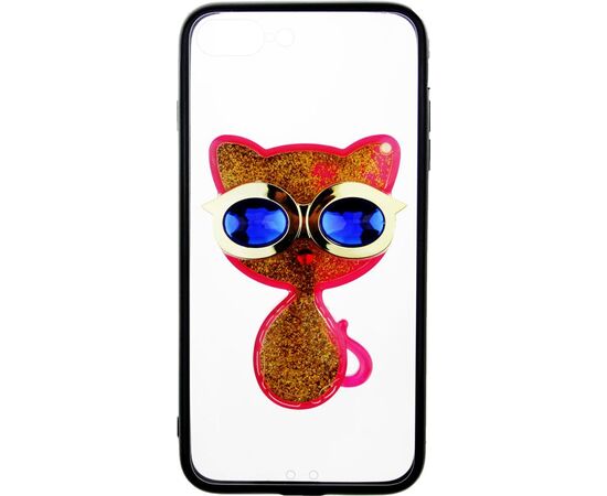 Придбати Чехол-накладка TOTO TPU Case Decorative Stones IPhone 7 Plus/8 Plus Cat Pink, image , зображення 2, характеристики, відгуки