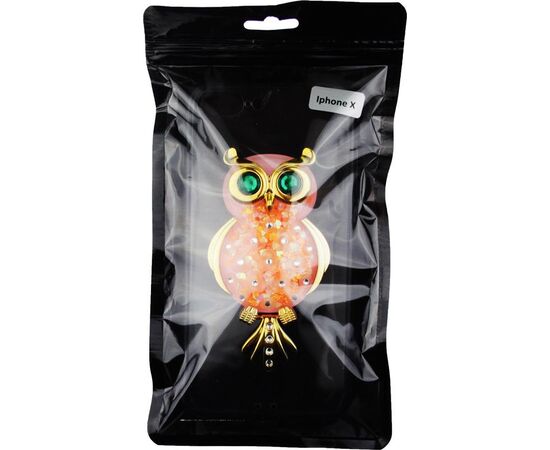 Купить Чехол-накладка TOTO TPU Case Decorative Stones IPhone 7 Plus/8 Plus Owl Black, фото , характеристики, отзывы