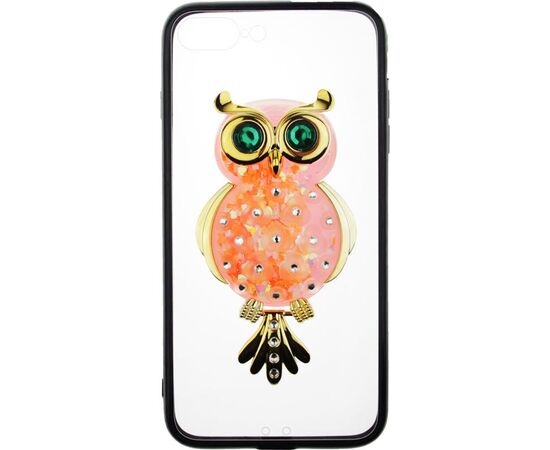 Купить Чехол-накладка TOTO TPU Case Decorative Stones IPhone 7 Plus/8 Plus Owl Black, фото , изображение 2, характеристики, отзывы