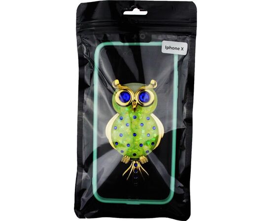 Придбати Чехол-накладка TOTO TPU Case Decorative Stones IPhone 7 Plus/8 Plus Owl Green, image , характеристики, відгуки