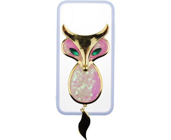 Придбати Чехол-накладка TOTO TPU Case Decorative Stones IPhone X A Fox Purple, image , зображення 2, характеристики, відгуки