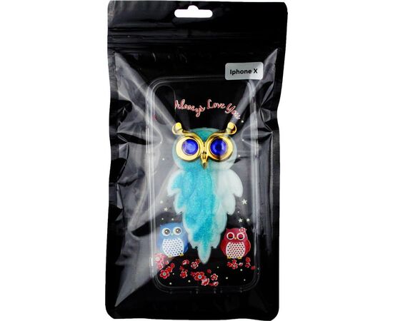 Придбати Чехол-накладка TOTO TPU Case Decorative Stones IPhone X Owls Cold Ice, image , характеристики, відгуки