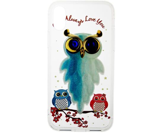 Придбати Чехол-накладка TOTO TPU Case Decorative Stones IPhone X Owls Cold Ice, image , зображення 2, характеристики, відгуки