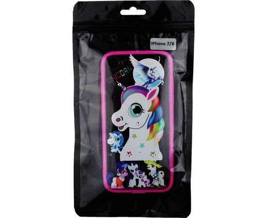 Купить Чехол-накладка TOTO TPU Сartoon Network Case iPhone 7/8/SE 2020 Pink Unicorn, фото , характеристики, отзывы