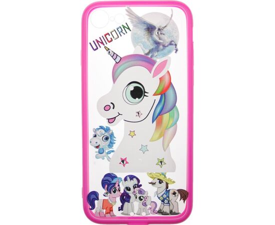 Купить Чехол-накладка TOTO TPU Сartoon Network Case iPhone 7/8/SE 2020 Pink Unicorn, фото , изображение 2, характеристики, отзывы