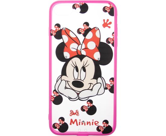 Придбати Чехол-накладка TOTO TPU Сartoon Network Case IPhone 7 Plus /8 Plus Mini Mouse Pink, image , зображення 2, характеристики, відгуки