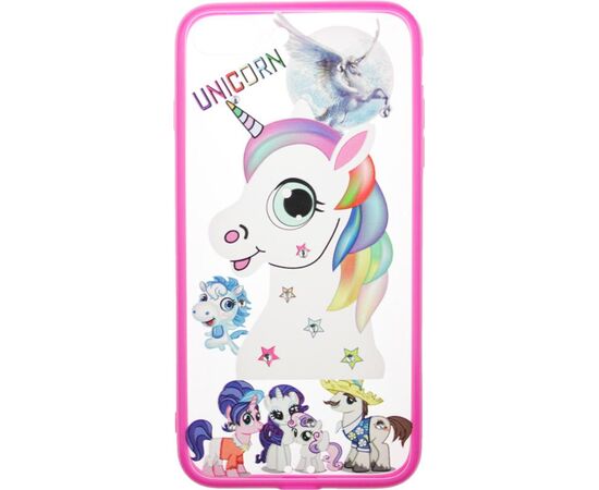 Купить Чехол-накладка TOTO TPU Сartoon Network Case IPhone 7 Plus /8 Plus Pink Unicorn, фото , изображение 2, характеристики, отзывы